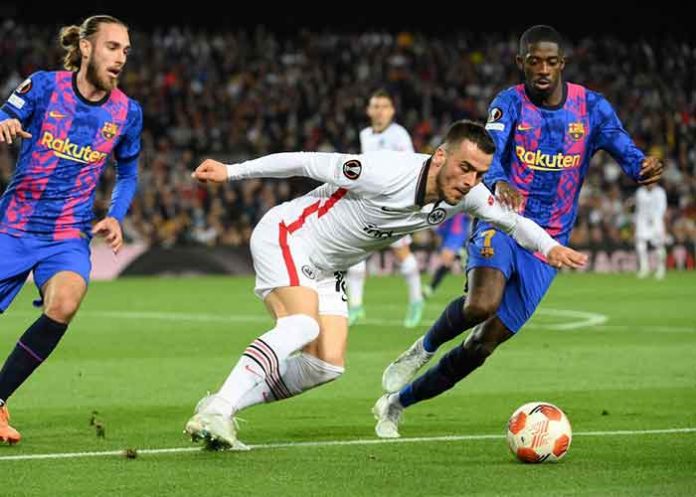 barcelona, frankfurt, europa, league