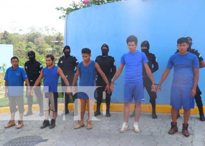 Operativo policial deja la detención de 6 sujetos