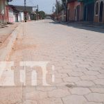 Estelí: Continúan obras de adoquinado en barrios