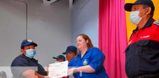 41 nuevos bomberos a la disposición de las nuevas estaciones en Nicaragua