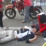 Esquivar a un canino casi le cuesta la vida a un joven en Jinotepe Esquivar a un canino casi le cuesta la vida a un comerciante en Jinotepe