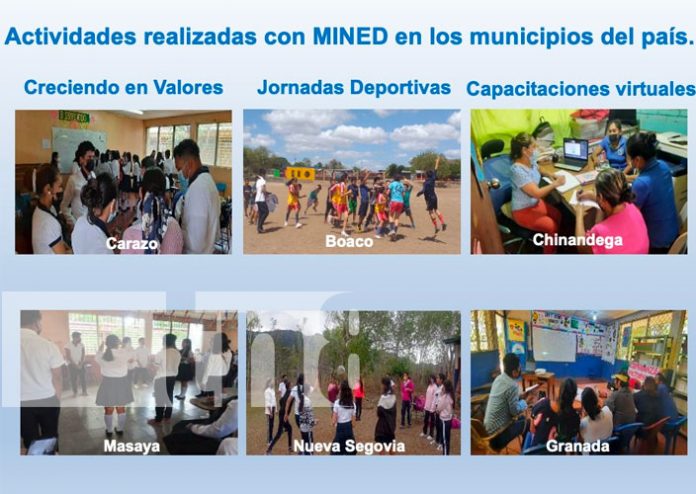 MINED-1 Programa interinstitucional destaca 11 mil atenciones especializadas a jóvenes y adolescentes en Nicaragua