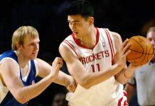 TN8 se complace en presentar los íconos del deporte chino yao, baloncesto, ming, rockets, houston,