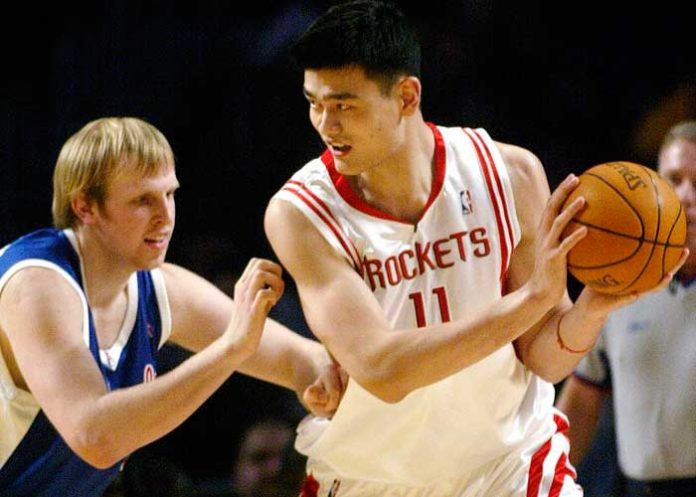 Ming yao, baloncesto, ming, rockets, houston,