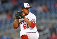 Ramírez sigue sólido en MLB; Loáisiga permite jonrón ante Orioles erasmo, ramírez, nationals, washington, grandes, ligas,