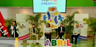 Conferencia de prensa sobre Abril Creativo en Nicaragua