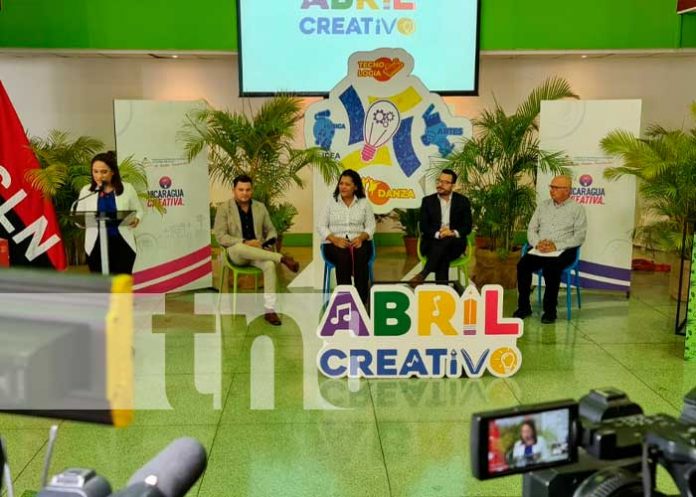 abril-creativo-1 Conferencia de prensa sobre Abril Creativo en Nicaragua