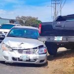 Conductor irrespeta señal de Alto y provoca accidente en Ctra. Norte, Managua Accidente de tránsito en sector del Colegio Loyola, Managua