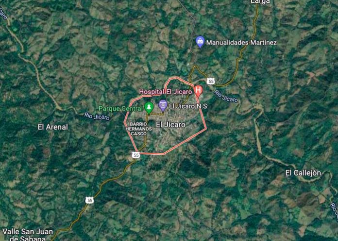 Mapa satelital de El Jícaro, Nueva Segovia