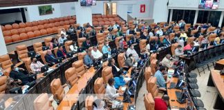 Sesión parlamentaria en la Asamblea Nacional de Nicaragua
