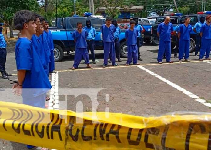 Detienen a 43 sujetos por delitos de peligrosidad en Nicaragua