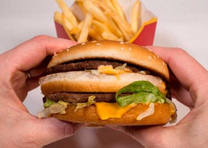 Cadena de comida rápida en el 