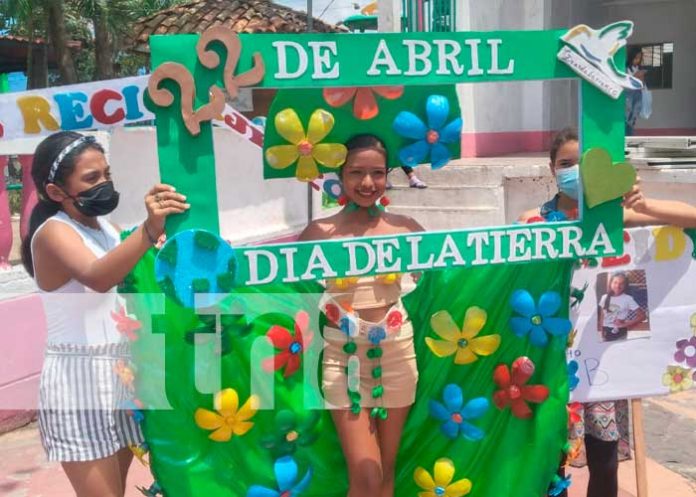 Celebración del Día de la Tierra con la niñez de Boaco