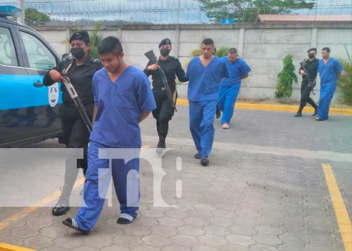 Captura de sujetos por cometer presuntos delitos en Boaco