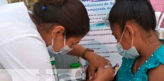 Jornada de vacunación para familias en Boaco