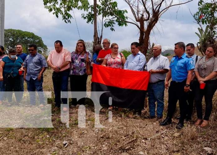 Lugar donde se construirá nueva estación de bomberos en Muy Muy, Matagalpa
