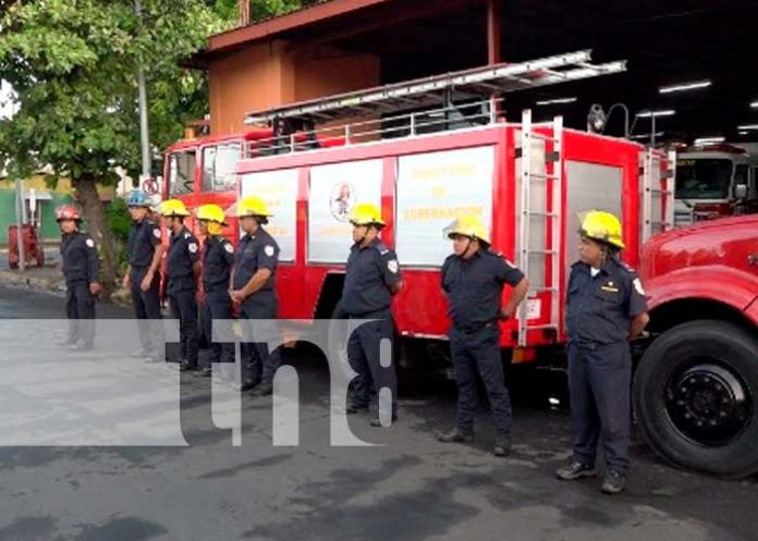 Nuevos equipos bomberiles para estación en Yalagüina, Somoto