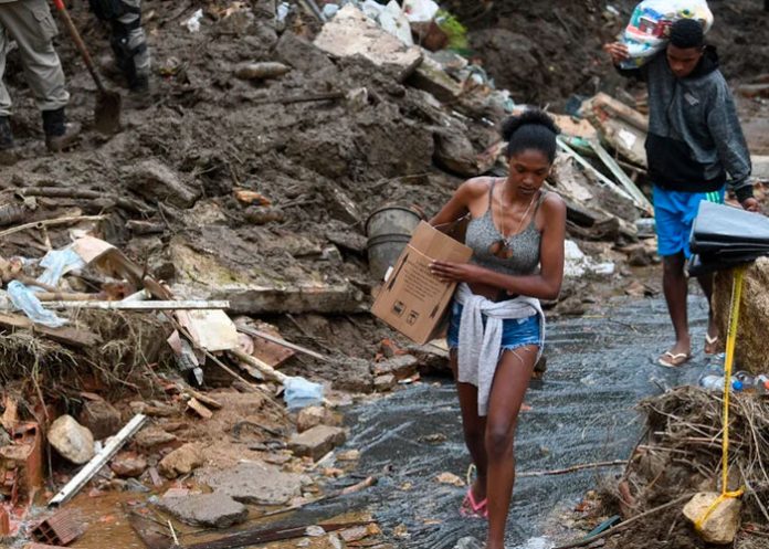 9 muertos son las consecuencias de las fuertes lluvias en Brasil