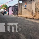 Cambio radical en barrio Las Torres, Managua, con nuevas calles Nuevo mejoramiento vial de Managua