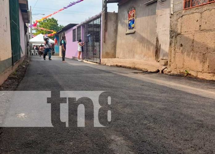 Nuevo mejoramiento vial de Managua