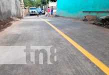 Nuevas calles en barrios de Managua