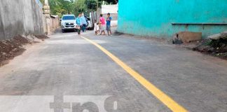 Nuevas calles en barrios de Managua