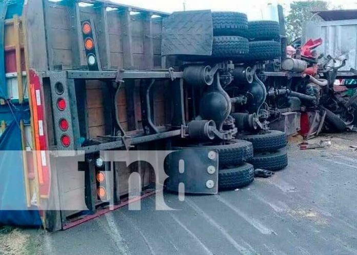 camion-tipitapa-334 Accidente de tránsito en Carretera Panamericana Norte, Tipitapa