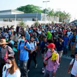 Caravana de migrantes es disuelta en Chiapas, México Caravana de migrantes es disuelta en Chiapas, México
