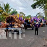 Nicaragua proyecta sus bellezas patrimoniales y de la cultura tradicional Carretas peregrinas desde Monimbó hacia Popoyuapa, Rivas