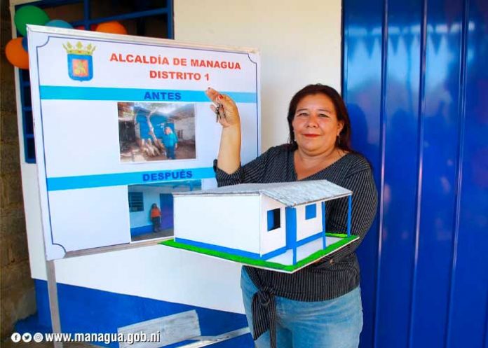 Nueva vivienda para una familia en Managua