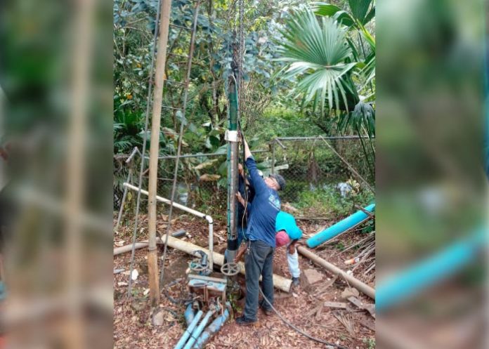 chontales-agua- ENACAL restablece sistema de agua potable en Chontales