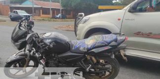 Accidente de tránsito cerca de la Rotonda La Virgen, Managua