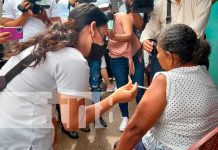 Vacunación en Ciudad Sandino