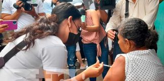 Vacunación en Ciudad Sandino