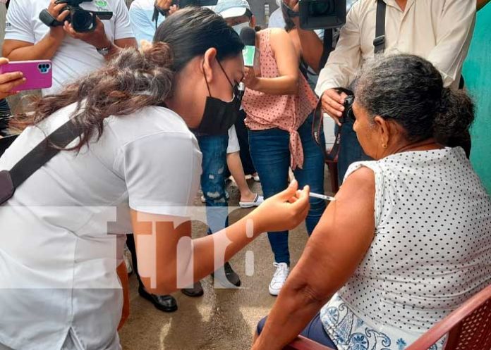 Vacunación en Ciudad Sandino