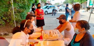 Atención de clínicas móviles en Managua