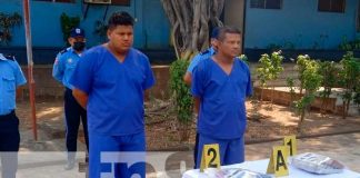 Incautación de cocaína en Ticuantepe, Managua