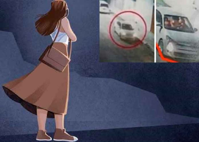 Aquí las imágenes de Debanhi Escobar dentro del taxi que la llevó