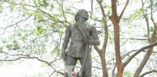Estatua del Cacique Diriangén en Nicaragua