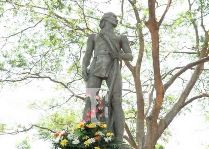 diriangen-nicaragua-2 Estatua del Cacique Diriangén en Nicaragua