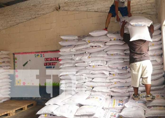 Bodega con merienda escolar para estudiantes en Estelí