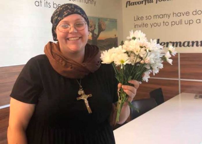 Activista antiaborto en Estados Unidos