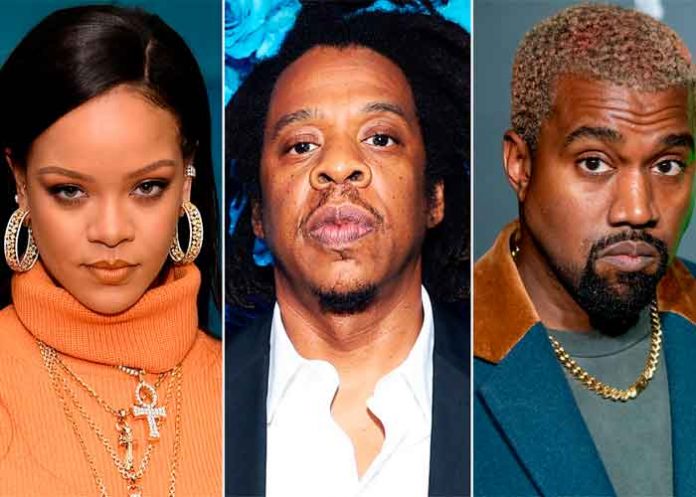 forbes Rihanna, Kanye West, Jay-Z en la lista de multimillonarios de Forbes