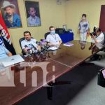 Autoridades anunciando medidas para incremento de combustibles en Nicaragua