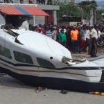 Seis fallecidos deja choque entre avioneta y camión en Haití