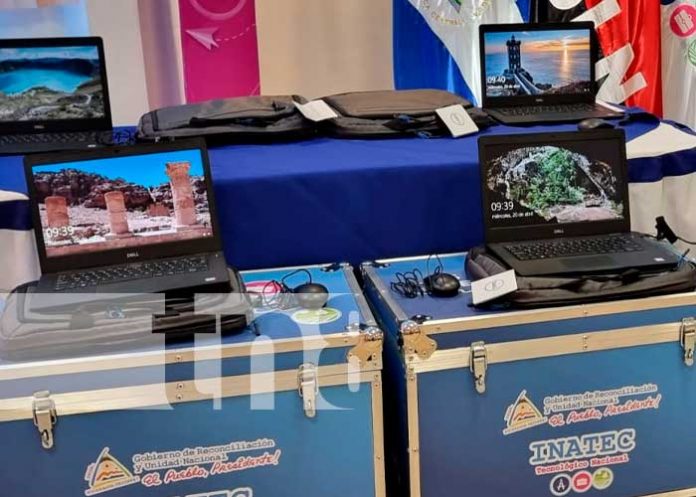 Equipos para laboratorios móviles por parte de INATEC Nicaragua
