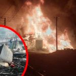 Voraz incendio consume 41 negocios en mercado de Comayagüela, Honduras