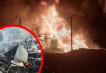 Voraz incendio consume 41 negocios en mercado de Comayagüela, Honduras Voraz incendio consume 41 negocios en mercado de Comayagüela, Honduras