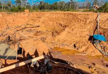 Alud sepultó a 12 de mujeres que buscaban oro en Indonesia