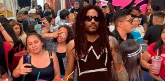 Llega Lenny Kravitz a México y con él, los memes